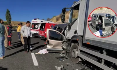 Malatya’da feci kaza! 6 kişi hayatını kaybetti!.
