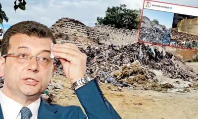 İmamoğlu “surlar restore ediliyor” demişti, fotoğraf oyunu konser sonrası ortaya çıktı!.