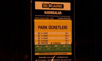 Maç-konser varsa 3 katı ödenecek! Sürücülerden otoparkların etkinlik tarifesine tepki..