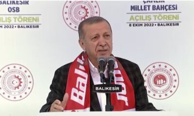 Balıkesir’de toplu açılış töreni! Cumhurbaşkanı Erdoğan açıklama yapıyor!. (canlı yayın)