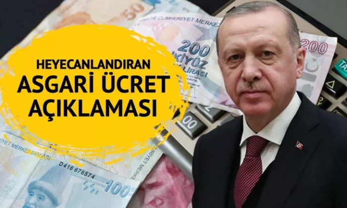 Cumhurbaşkanı Erdoğan’dan asgari ücret açıklaması! “Çok farklı olacak!.”