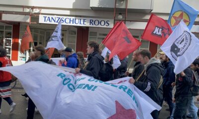 Almanya karışıyor! Köln’de hayat pahalılığı protestosu..