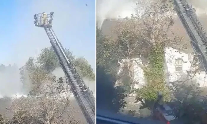 Boğaziçi Üniversitesi’nde yangın..