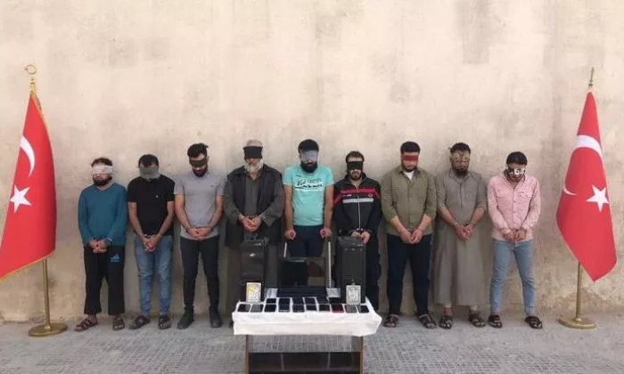 El Bab’da 9 DEAŞ’lı terörist yakalandı!.