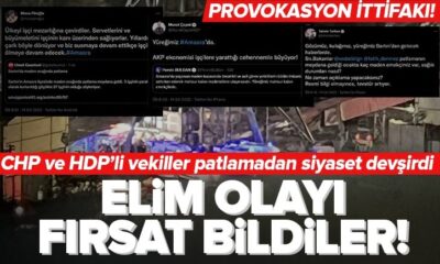 Muhalefet acıyı fırsata çevirdi! CHP ve HDP’li vekillerden maden patlaması üzerinden provokasyon..