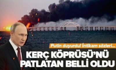 Vladimir Putin: “Kerç Köprüsü’nü Ukrayna patlattı!.”