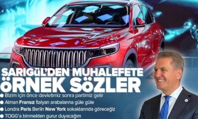 Mustafa Sarıgül’den TOGG açıklaması! “Alman, Fransız, İtalyan arabalarına güle güle..”