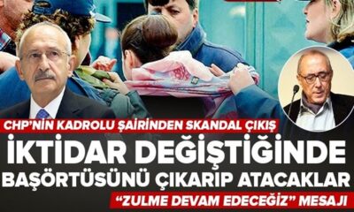 Önce kurban ibadetine şimdi de başörtüsüne hakaret etti! Ataol Behramoğlu: “AK Parti’den kurtulduğumuzda birçok kadın türbanı çıkarıp atacak!.”