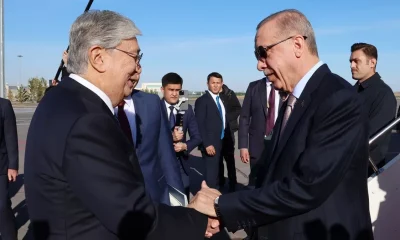 Cumhurbaşkanı Erdoğan Astana’da..