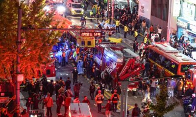 Güney Kore’de Cadılar Bayramı izdihamı! 59 kişi öldü!.