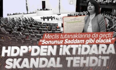 HDPKK’lı vekil meclis kürsüsünden tehditler savurdu! “Sonunuz Saddam gibi olacak!.”