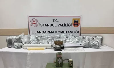 İstanbul’da uyuşturucu operasyonu..