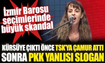 İzmir Barosu Genel Kurulu’ndaki TSK’yı hedef alan skandal konuşmaya soruşturma..
