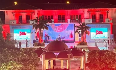 Katar’ın sembol binaları Türk Bayraklarıyla aydınlandı!.