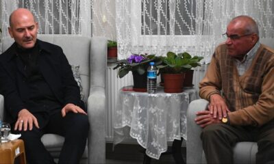 Süleyman Soylu Bartın’da hayatını kaybeden madencilerin ailelerini ziyaret etti!.