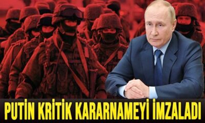 Putin’den yeni kararname! 120 bin Rus vatandaşı askere alınacak!.