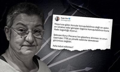 CHP’den Fincancı’nın gözaltına alınmasına tepki..