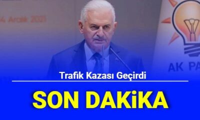 Binali Yıldırım, Azerbaycan’da trafik kazası geçirdi!.