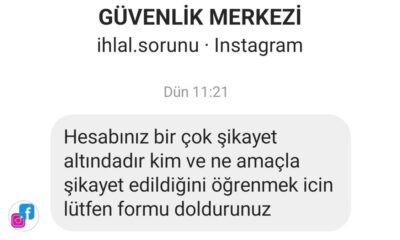 Sosyal medya dolandırıcılarına dikkat..