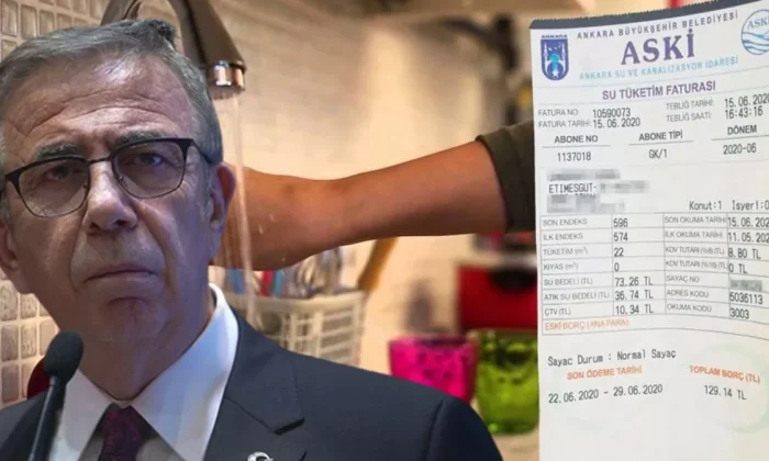 AK Parti grubunun oylarıyla kabul edildi! Ankara’da suya indirim..