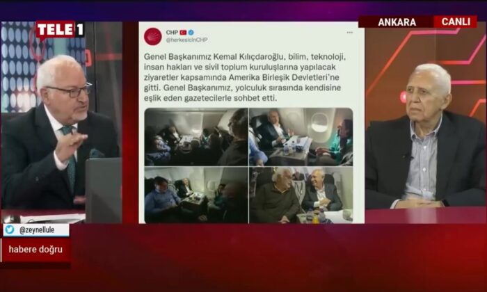 ABD gezisine davet edilmeyen TELE1’den Kılıçdaroğlu’na eleştiri..