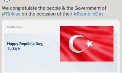 Yunanistan, 29 Ekim Cumhuriyet Bayramı’nı kutladı!.