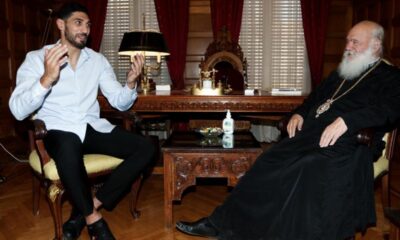 Firari FETÖ’cü hain Enes Kanter, Yunanistan Başpiskoposu İeronimos ve siyasetçilerle görüştü!.