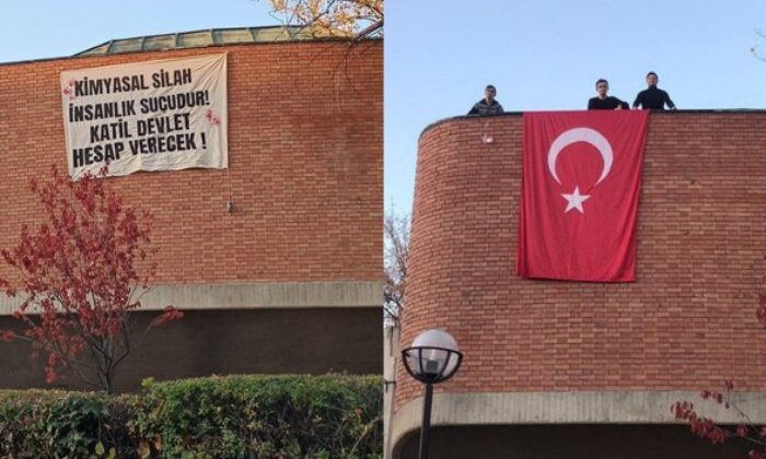 ODTÜ’de kimyasal silah provokasyonu..