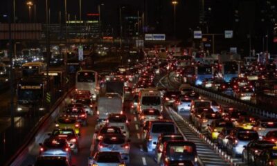 İstanbul’da trafik yüzde 90’ı geçti!.