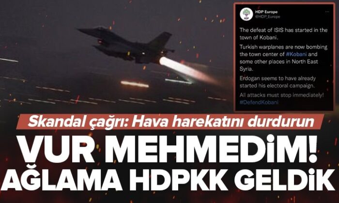 TSK’nın terör operasyonu HDP’yi çıldırttı! “Operasyonu durdurun!.”