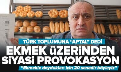 Ekmek Üreticileri Sendikası Başkanı canlı yayında haddini aştı! “Ekmek aptal toplumların gıda maddesi..” (video haber)