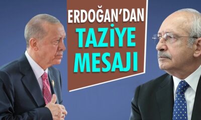 Cumhurbaşkanı Erdoğan’dan Kılıçdaroğlu’na başsağlığı mesajı..
