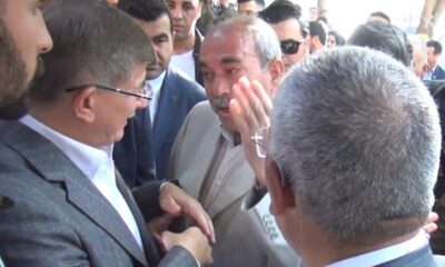 Şanlıurfa’da şehit babasından Davutoğlu’na çok sert tepki..