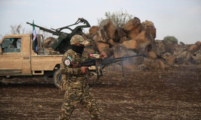 Afrin’de SMO’dan geniş çaplı tatbikat..