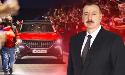Yurt dışından ilk TOGG siparişini, Aliyev verdi!.