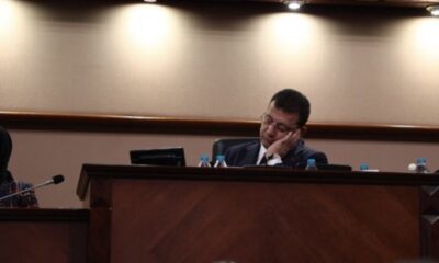 Ekrem İmamoğlu, İBB bütçe görüşmelerinde uyudu!.