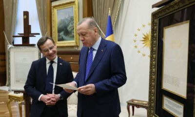 Cumhurbaşkanı Erdoğan’dan Kristersson’a Osmanlı sürprizi..