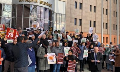 Eskişehir’de su zammı protesto edildi!.