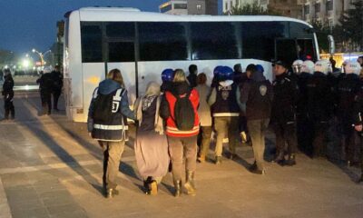 Diyarbakır’da HDP’lilerin Pençe Kılıç protestosu! 47 gözaltı..