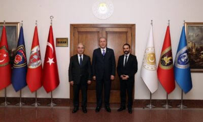 Hulusi Akar, oyuncu Burak Haktanır’ı kabul etti!.