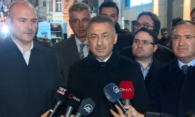 Süleyman Soylu, Bekir Bozdağ ve Fuat Oktay Taksim’de..