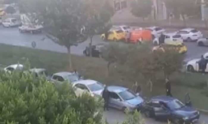 Antalya’da zincirleme kaza! 9’u 5 geçe frene bastı, 6 araç birbirine girdi!.