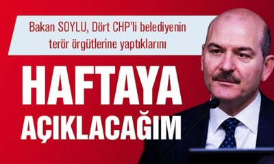 Süleyman Soylu CHP’li dört belediyeyi işaret etti! “Terör örgütlerine neler yapıldığını açıklayacağım!.”