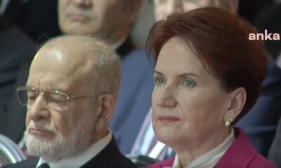 Karamollaoğlu altılı masanın toplantısında uyudu!.