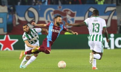 Trabzonspor, Ferencvaros’u 1-0 mağlup etti!.