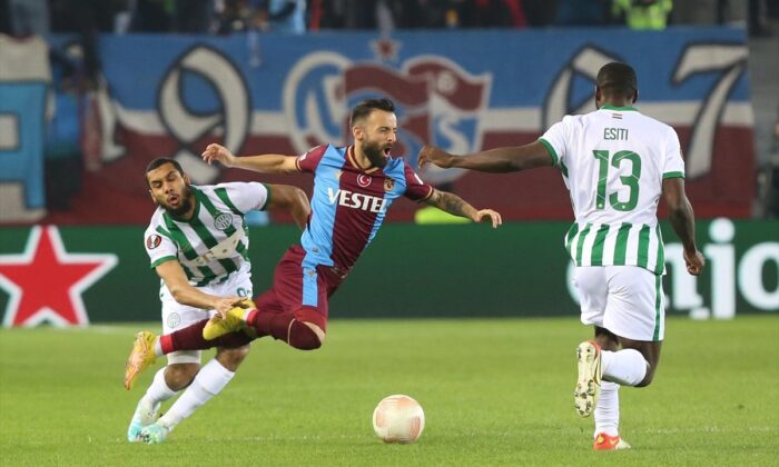 Trabzonspor, Ferencvaros’u 1-0 mağlup etti!.