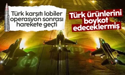 Terör örgütü yandaşları Türk ürünlerini boykot çağrısı yaptı!.