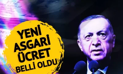 Asgari ücret 8 bin 500 lira oldu!.