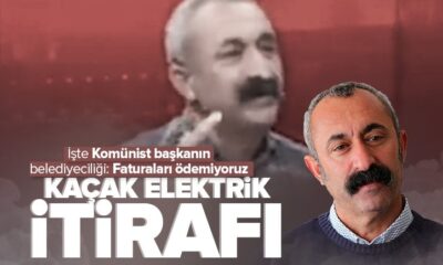 Kaçak elektrik kullandığını itiraf eden komünist başkandan şaka gibi savunma..