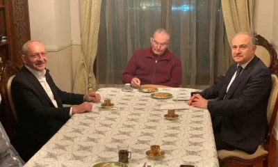 Kılıçdaroğlu, Deniz Baykal’ı evinde ziyaret etti!.